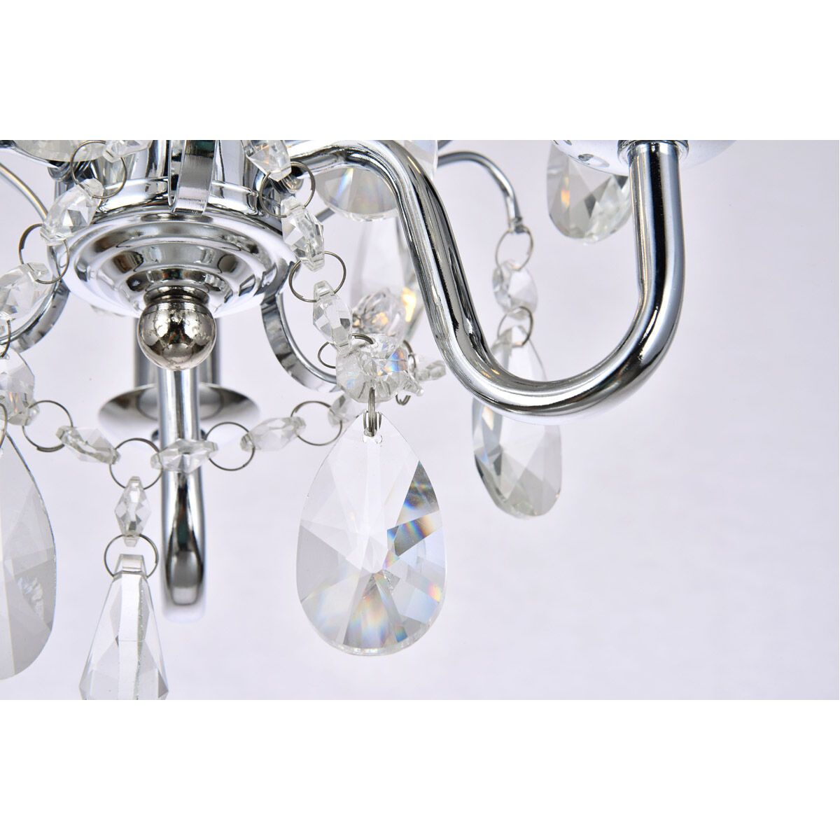 Kaede 3 Light 10 inch Chrome Pendant Ceiling Light