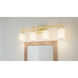 Wilburn LED 31 inch Satin Brass Bath Light Wall Light