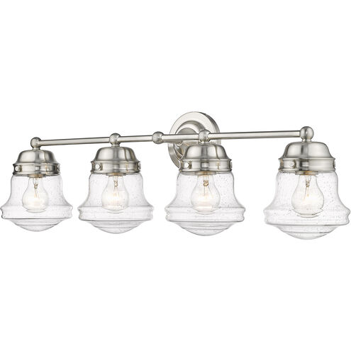Vaughn 4 Light 31.5 inch Brushed Nickel Vanity Wall Light
