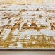 Sibel 36 X 24 inch Gold Rug in 2 x 3