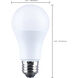 Lumos Medium A19 E26 15 watt 5000K Type A