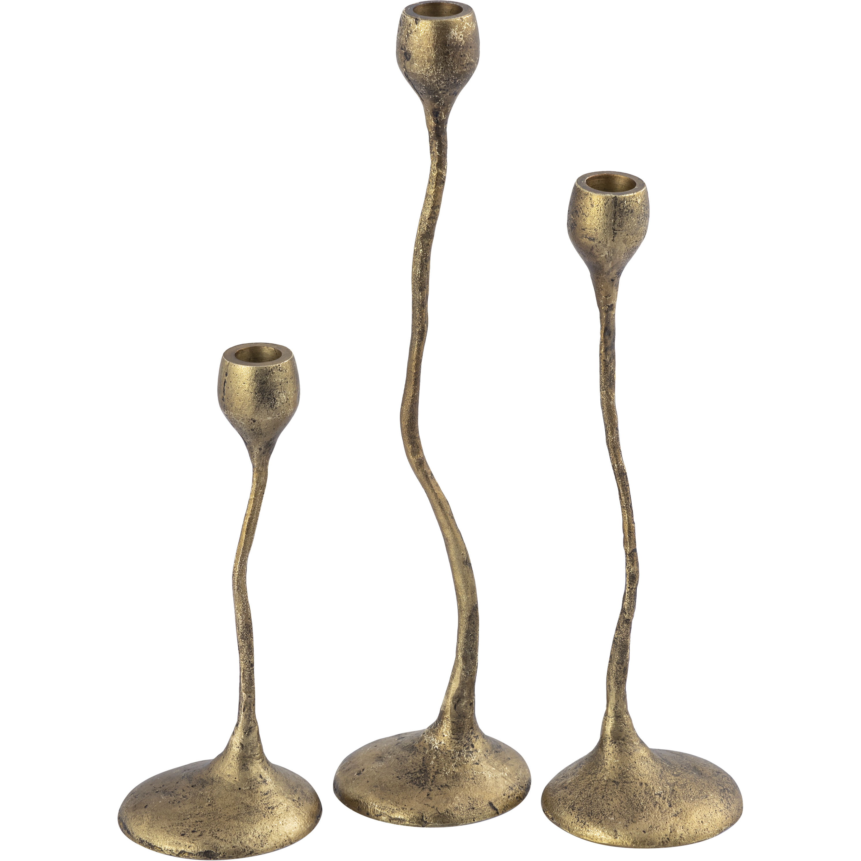 Rosen 15.25 X 4 inch Candleholder, Set of 3