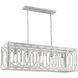 Westbrook 5 Light 37.75 inch Charisma Linear Chandelier Ceiling Light