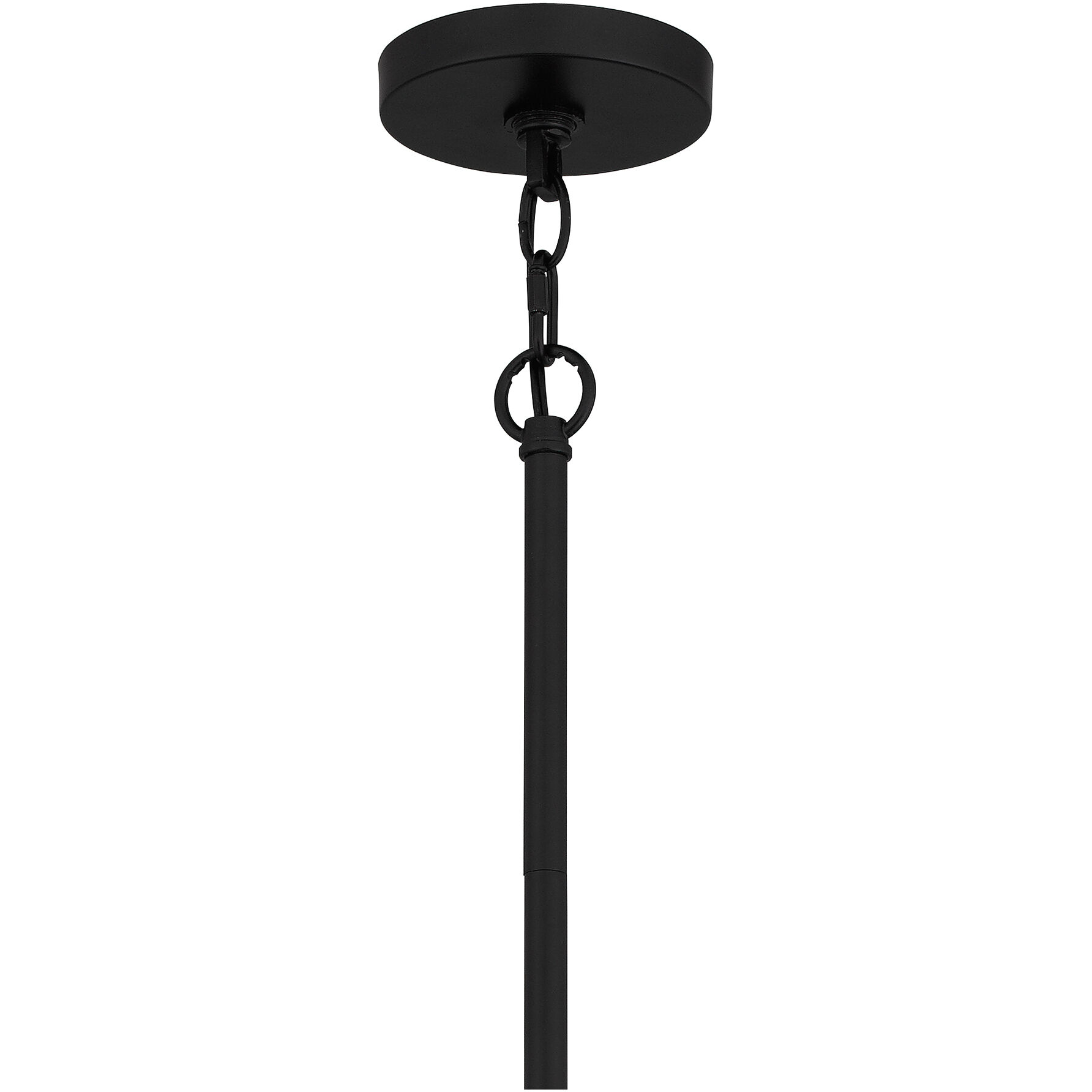 Mateo 1 Light 11 inch Matte Black Mini Pendant Ceiling Light, Small