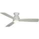 Hugh 52 52 inch Brushed Nickel Fan-Uni