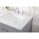 Sinclaire 60 X 22 X 34 inch Gray Vanity Sink Set