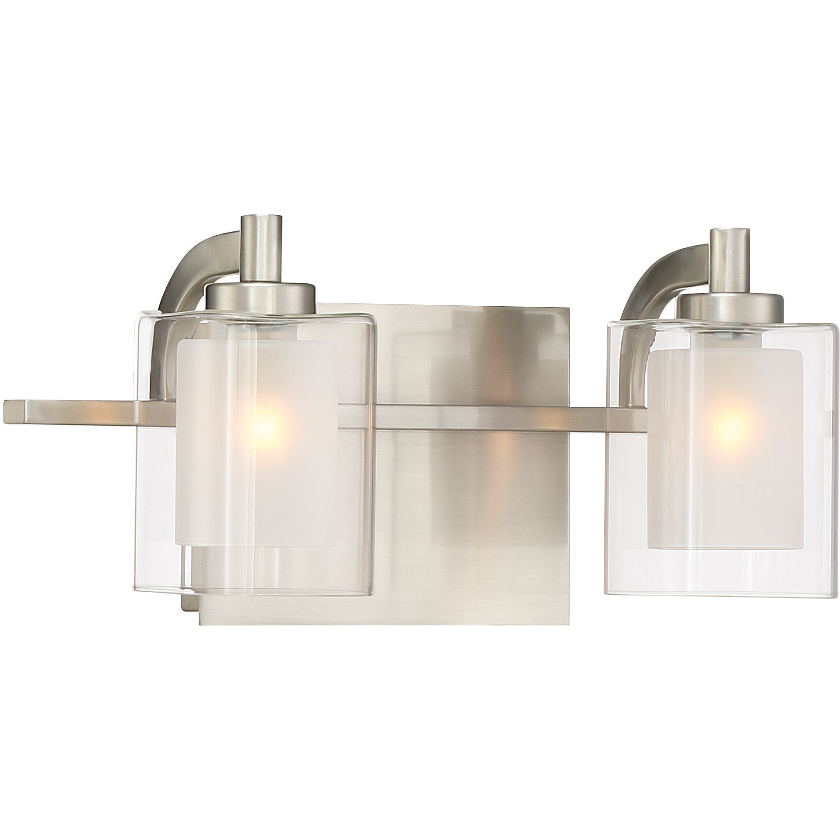 Kolt LED 13 inch Brushed Nickel Bath Light Wall Light