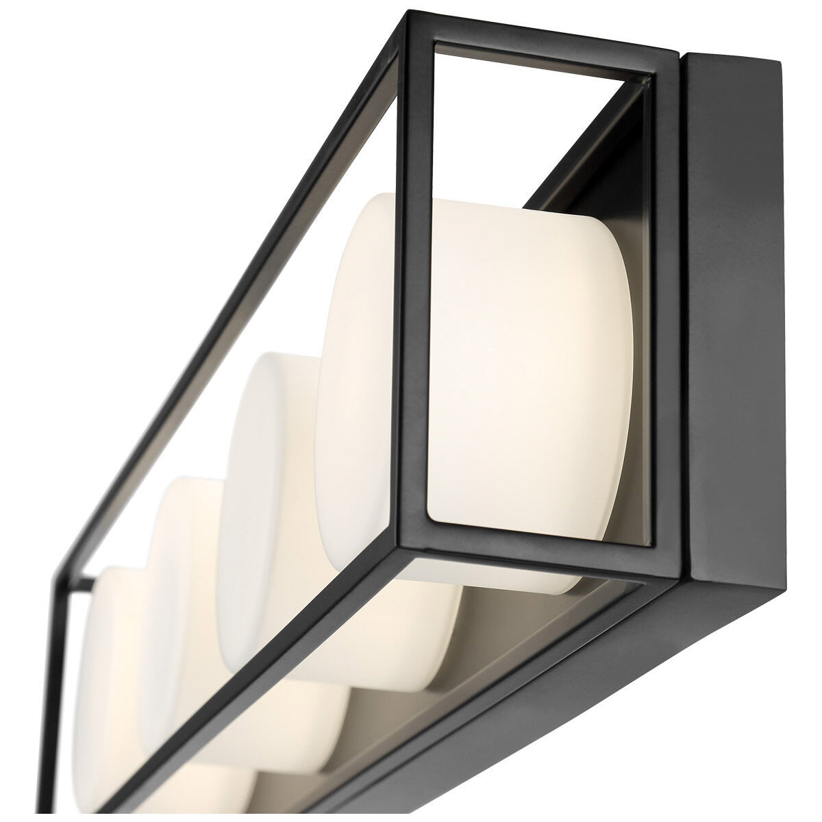 Rover LED 24 inch Black Bath Bar Wall Light