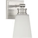 Vintage 1 Light 5 inch Brushed Nickel Wall Sconce Wall Light