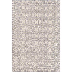 Ithaca 72 X 48 inch Gray and Neutral Area Rug, Wool and Cotton