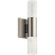 Glacial LED 4.75 inch Brushed Nickel Wall Sconce Wall Light