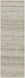 Reika 96 X 30 inch Light Gray Rug, Runner