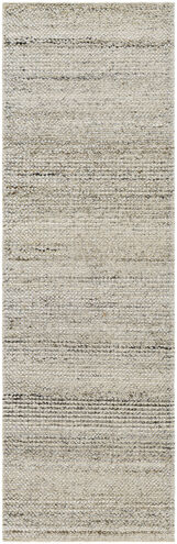 Reika 96 X 30 inch Light Gray Rug, Runner