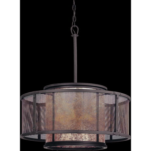 Copper Mountain 6 Light 26 inch Copper Mountain Bronze Chandelier Ceiling Light