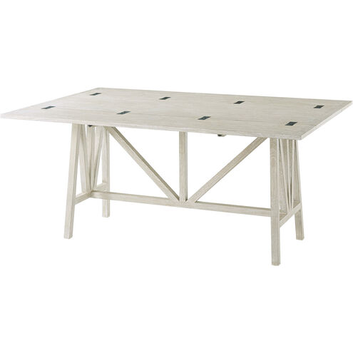 NoDa 65 X 44 inch Driftwood Dining Table, Metamorphic