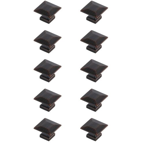 Cecil Oil-Rubbed Bronze Hardware Cabinet Knob, Set of 10