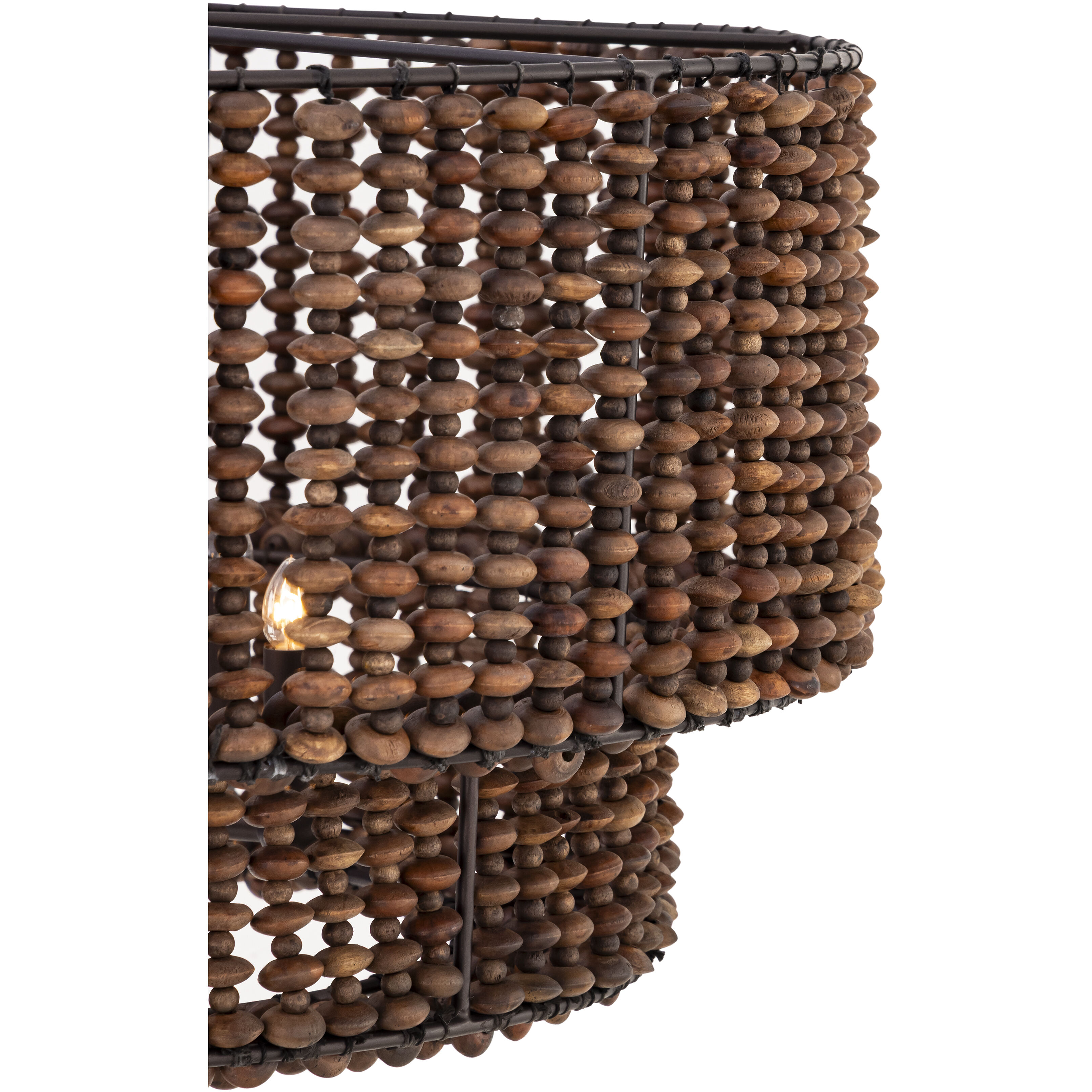 Beaudelle 5 Light 30 inch Dark Bronze Pendant Ceiling Light