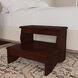 Melrose  15 inch Plantation Cherry Step Stool