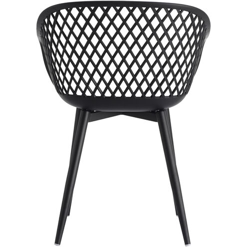 Piazza Black Outdoor Chair, Set of 2