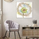 Dandelion Blue and Multi and Yellow and White Canvas, The Studio