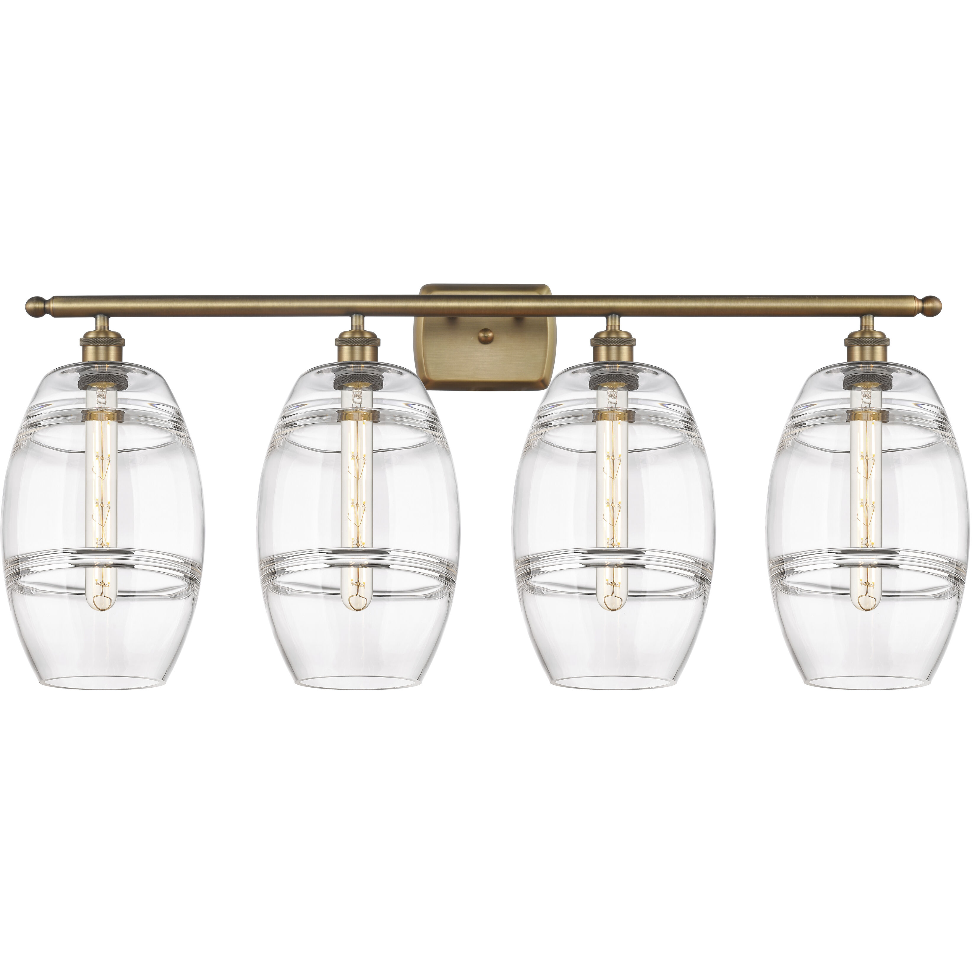 Ballston Vaz 4 Light 38 inch Brushed Brass Bath Vanity Light Wall Light