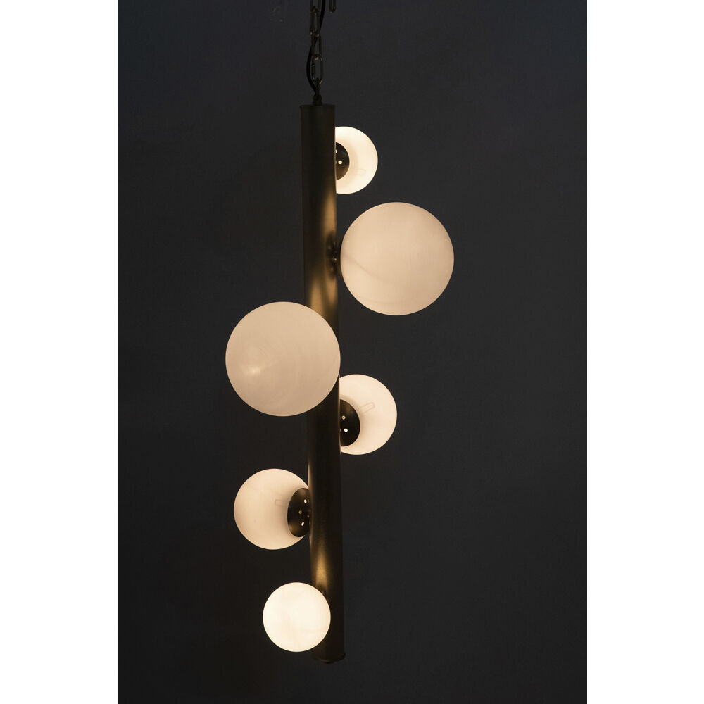 Orellana 6 Light 19.5 inch Antique Brass Chandelier Ceiling Light