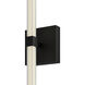 Blade LED 32 inch Black Bath Vanity Light Wall Light