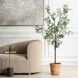 Olea Green and Terracotta Potted Olive Tree