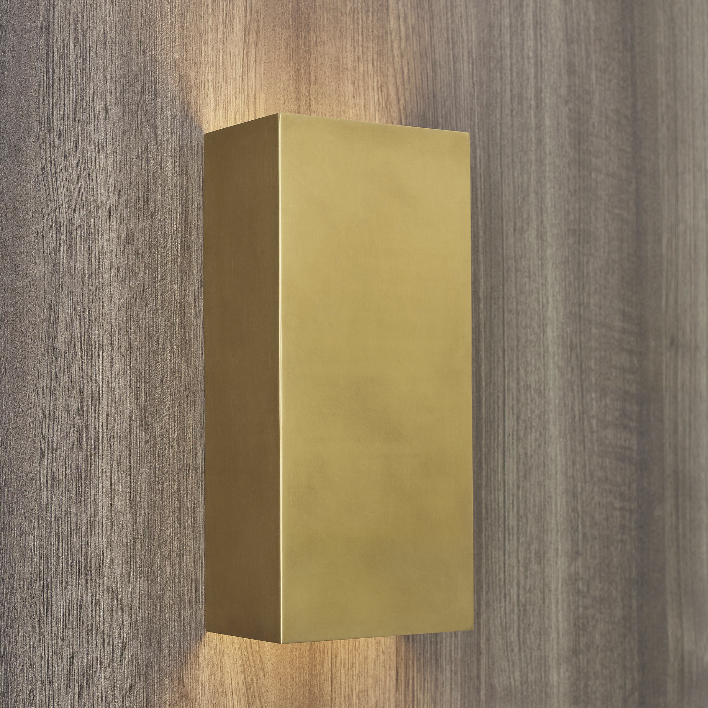 Sean Lavin Brompton LED Natural Brass ADA Wall Sconce Wall Light, Integrated LED