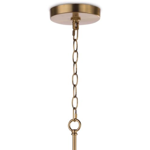 Charlotte 6 Light 12 inch Natural Brass Pendant Ceiling Light