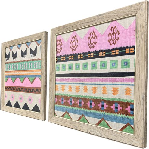 Tessellation Patterns 19 X 19 inch Non-Glass Framed Art