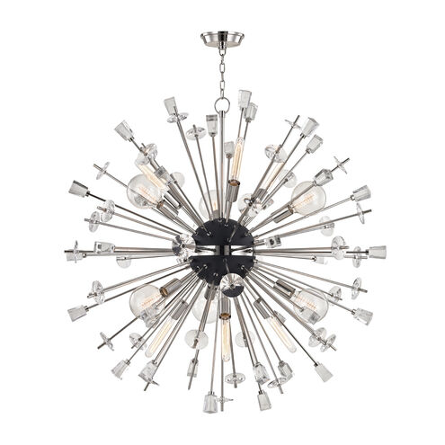 Liberty 12 Light 46 inch Polished Nickel Chandelier Ceiling Light