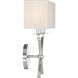 Arondale 2 Light 14 inch Polished Nickel Wall Sconce Wall Light
