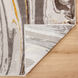 Ayda 36 X 24 inch Black/Grey Rug in 2 x 3