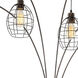 Kaden 86.5 inch 40 watt Copper Bronze Arc Lamps Portable Light