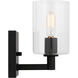 Fullton 1 Light 4.75 inch Midnight Black Bath Vanity Wall Light