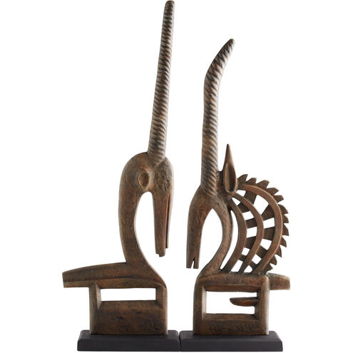 Antelope 31.75 X 5.5 inch Chi Wara Sculpture