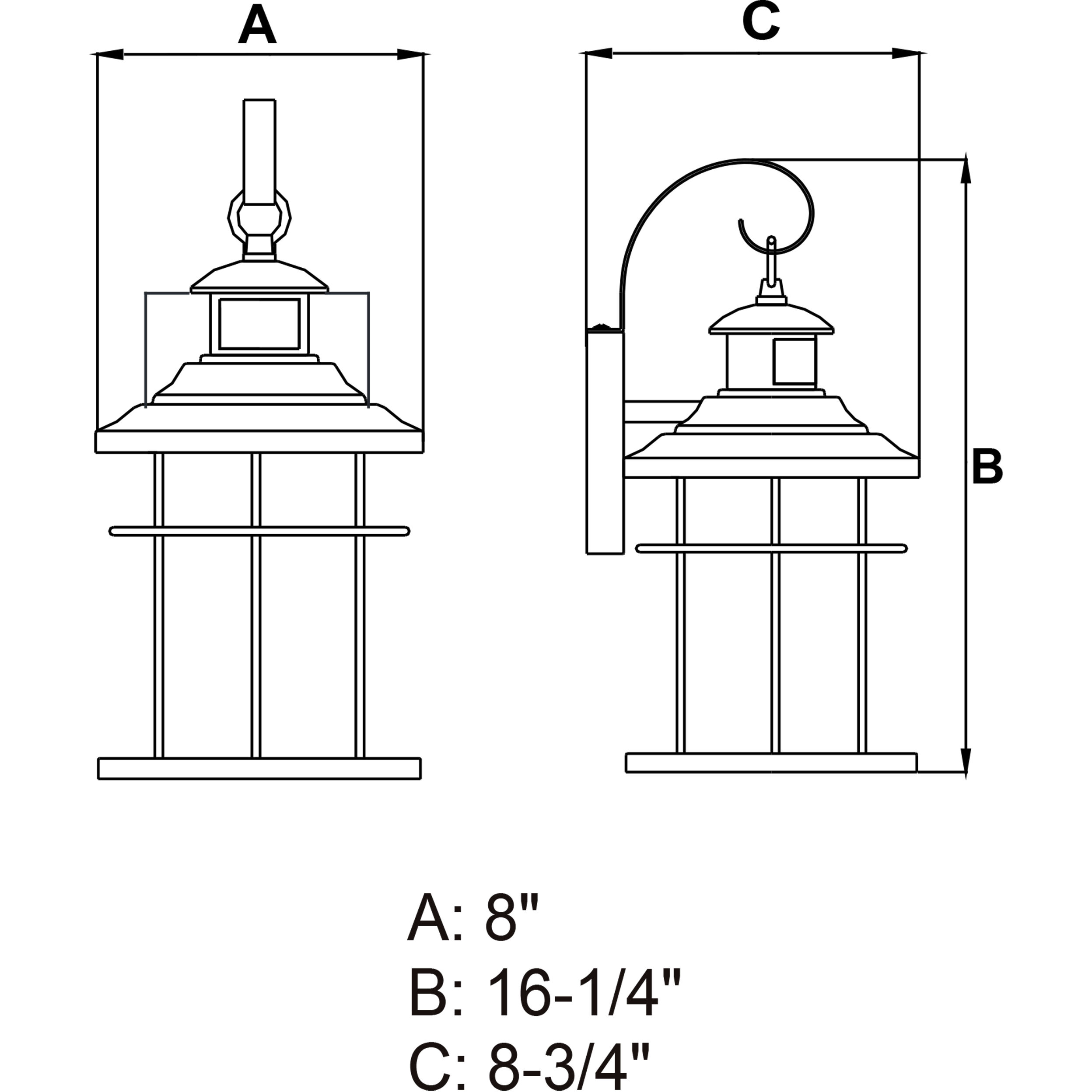 Melbourne Oil Rubbed Bronze Outdoor Motion Sensor