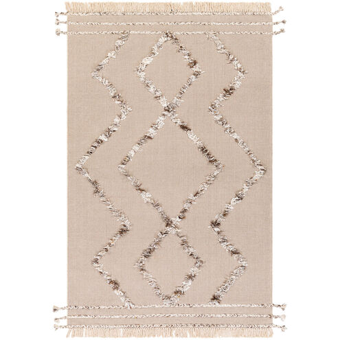 Palo Alto 144 X 102 inch Taupe/Camel/Dark Brown/White/Beige Rugs, Rectangle