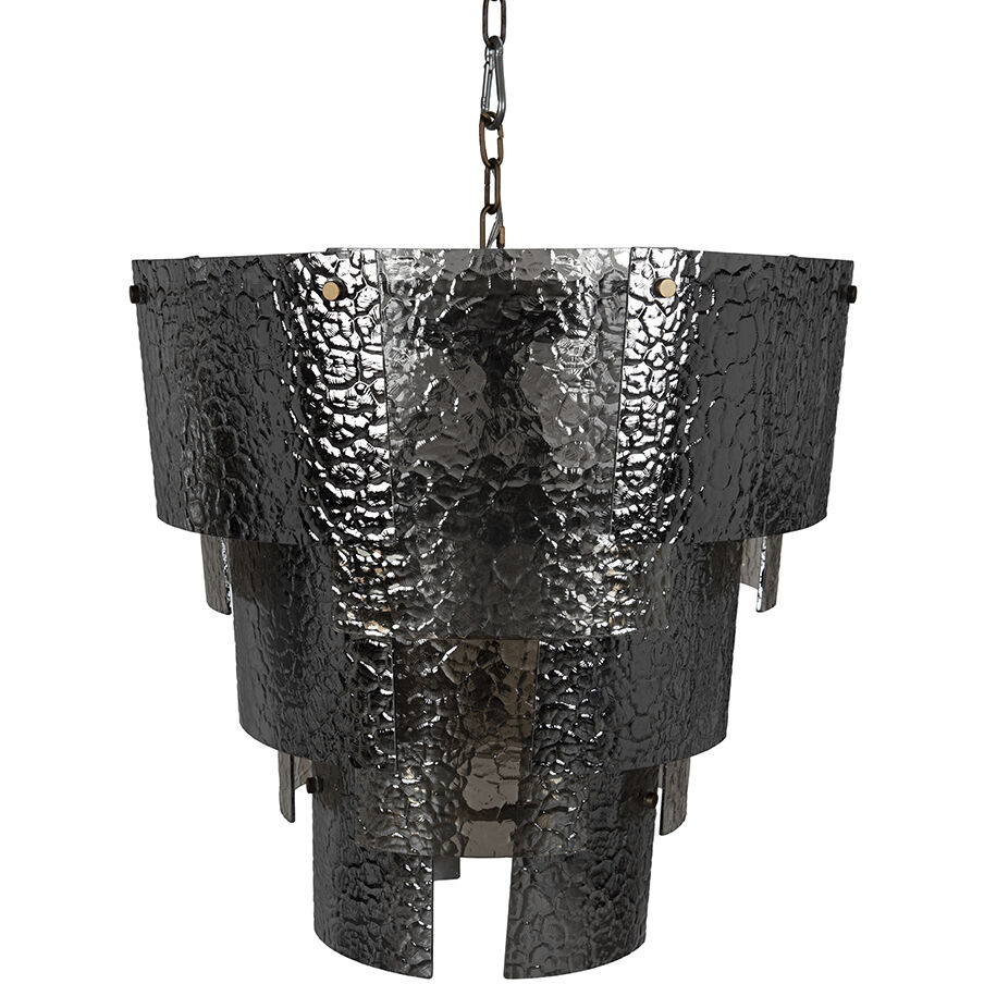 Cornelius 10 Light 25 inch Antique Brass Chandelier Ceiling Light