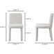 Place Light Grey Dining Chair, Set of Two