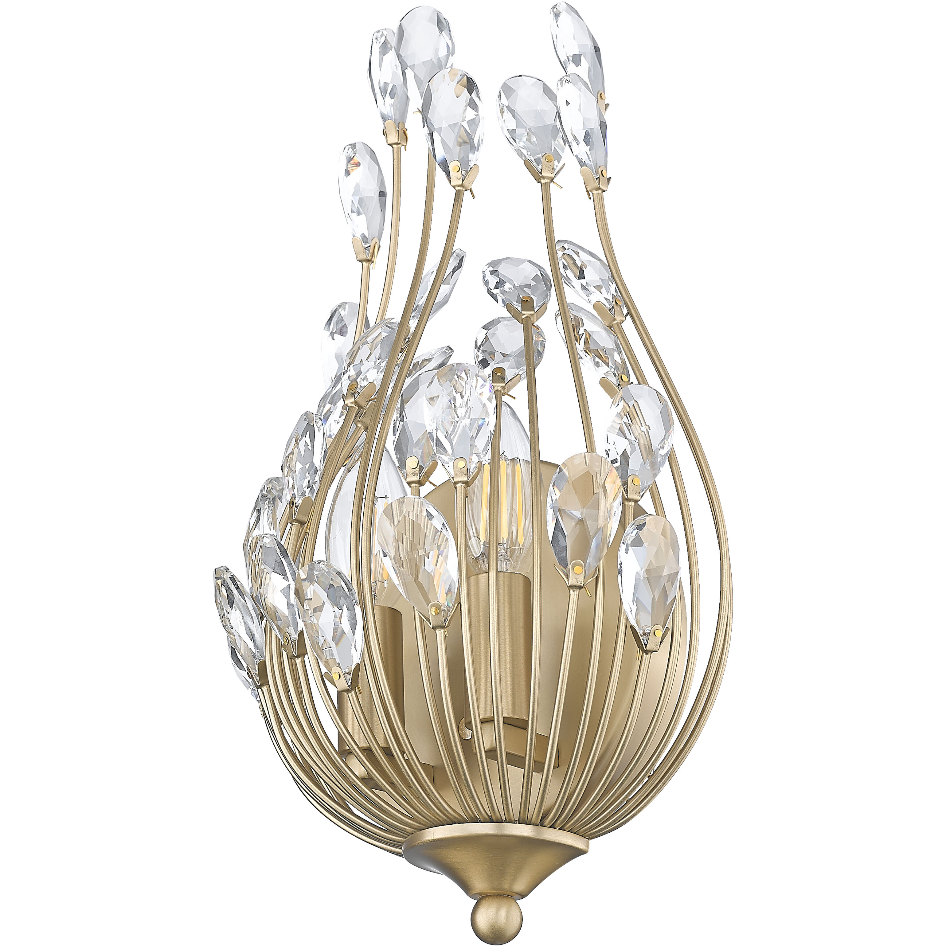Gabriella Wall Sconce Wall Light in Modern Gold