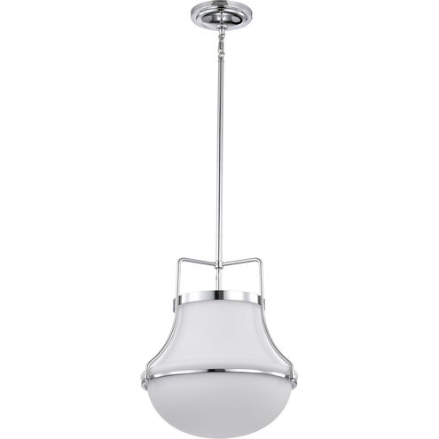 Valdora 1 Light 14 inch Polished Nickel Pendant Ceiling Light