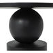 Paola 22 X 20 inch Black Side Table