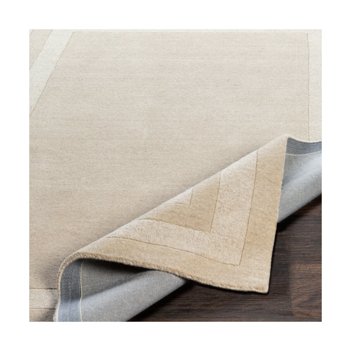 Sorrento 132 X 96 inch Beige Handmade Rug in 8 x 11