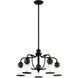 Lawrenceville 5 Light 24 inch Black Chandelier Ceiling Light