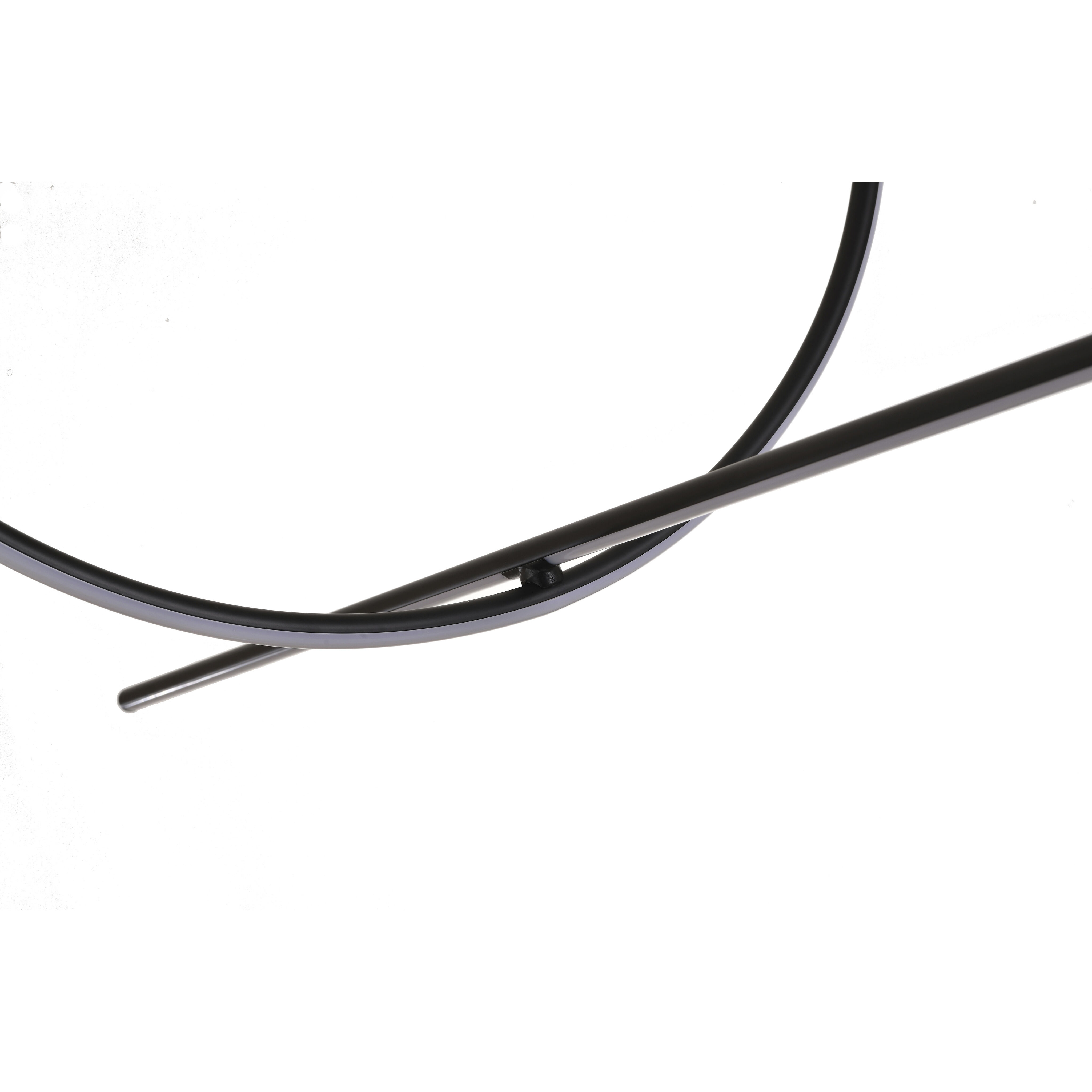 Canada LED 23.6 inch Black Chandelier Ceiling Light