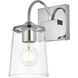 Avani 1 Light 5 inch Chrome Bath Sconce Wall Light