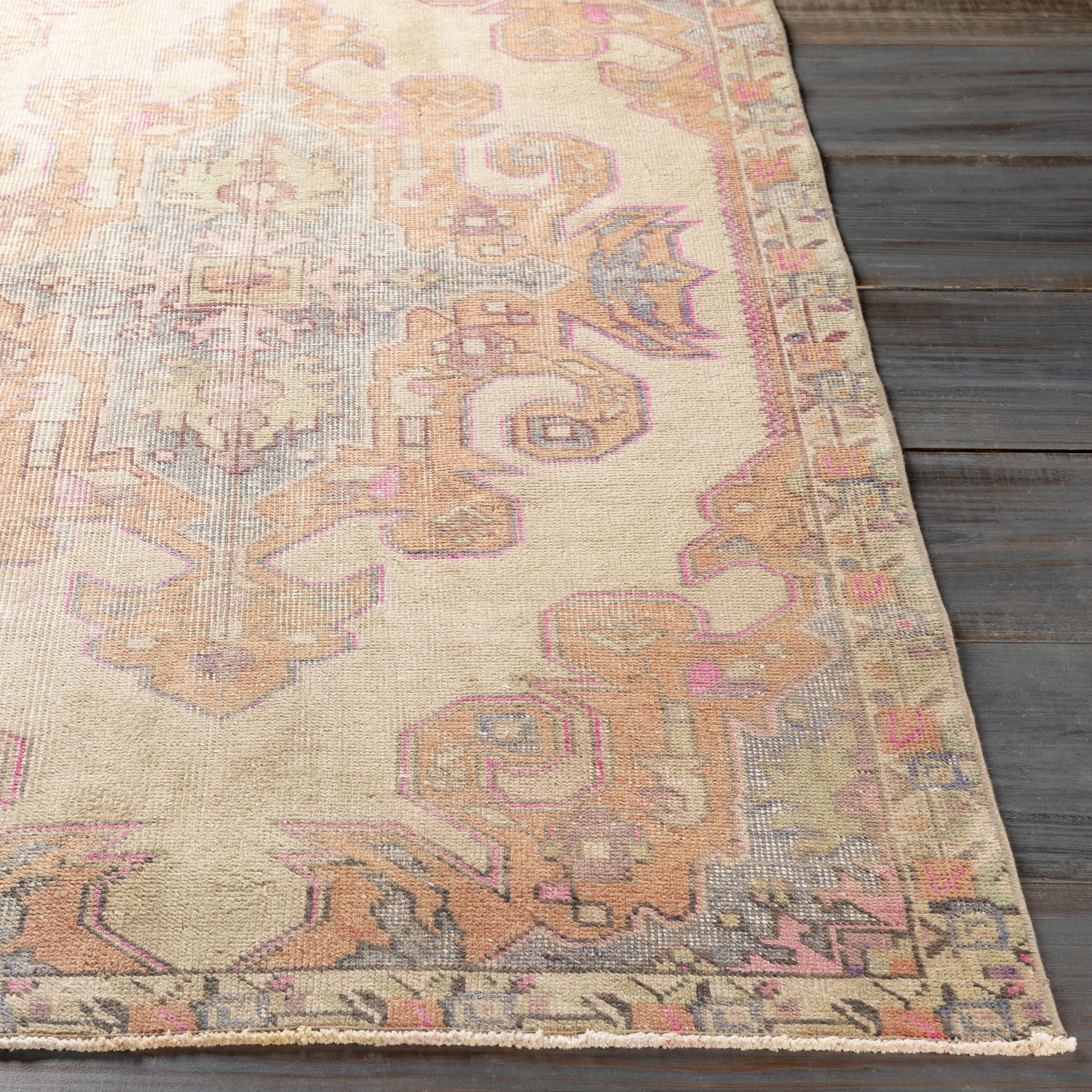 Antique One of a Kind 84 X 51 inch Rug, Rectangle