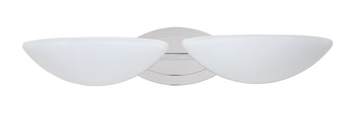 Jamie 2 Light 25 inch Chrome Vanity Lighting Wall Light in Halogen